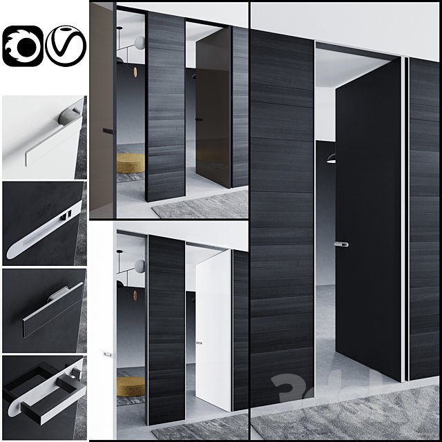 Rimadesio doors Aura doors for office and home