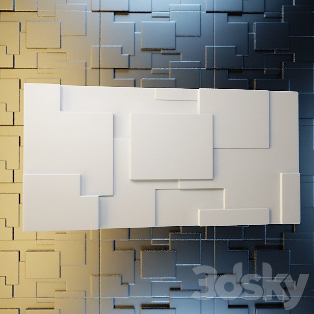 Decorative wall panel Artpole Space E