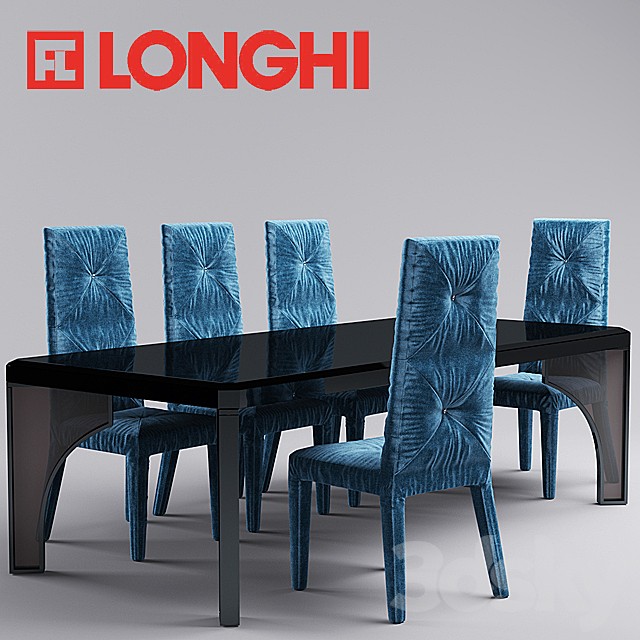 table longhi Rim, chair longhi Must, table longhi karl