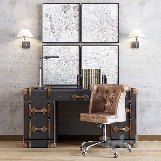Restoration hardware cabinet decor set vol3