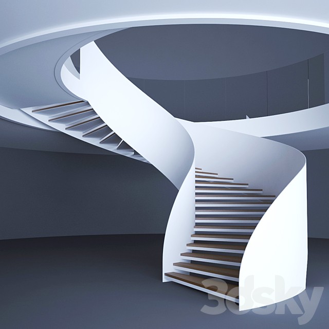 spiral staircase Actual Stairs