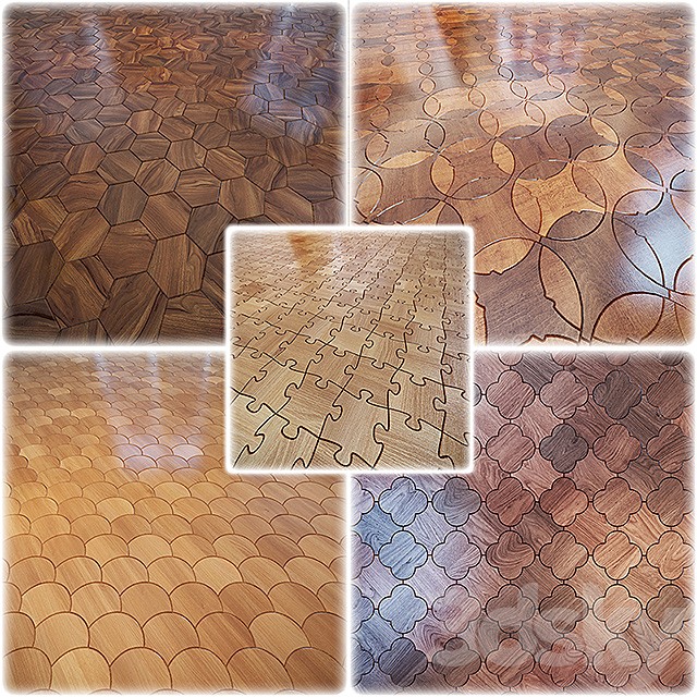Collection of parquet Jamie Beckwith. Part 02