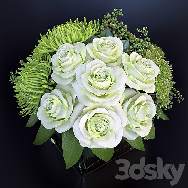 Bouquet "green fantasy"