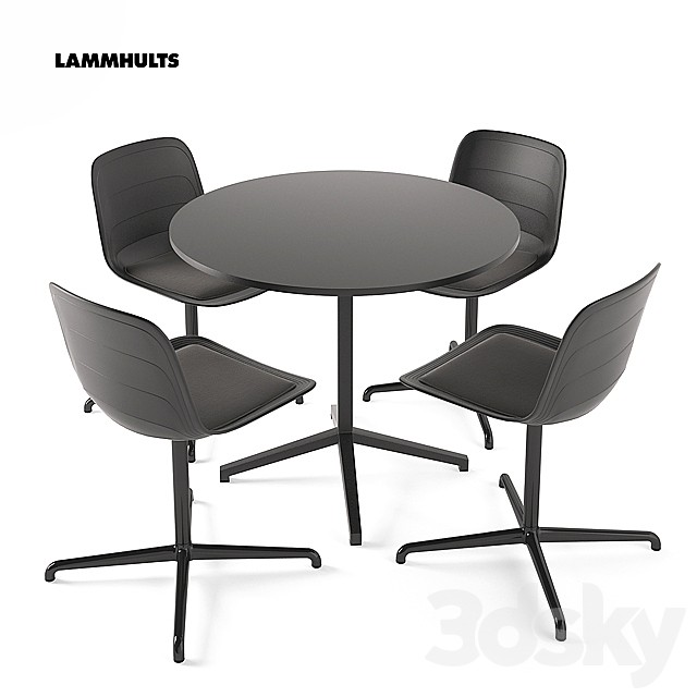 Lammhults Grade Chair+Archal table X
