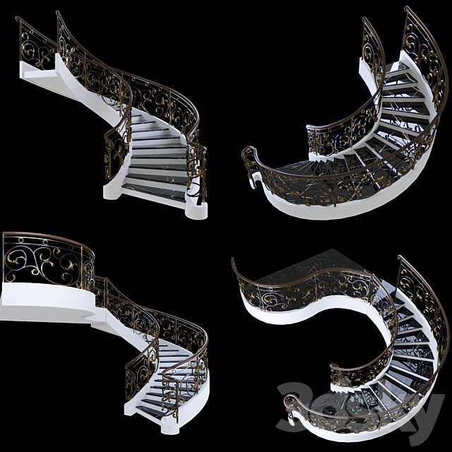 Stair forging