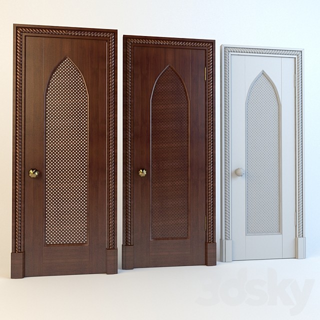 Door in Oriental style