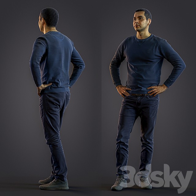3d scan man 6