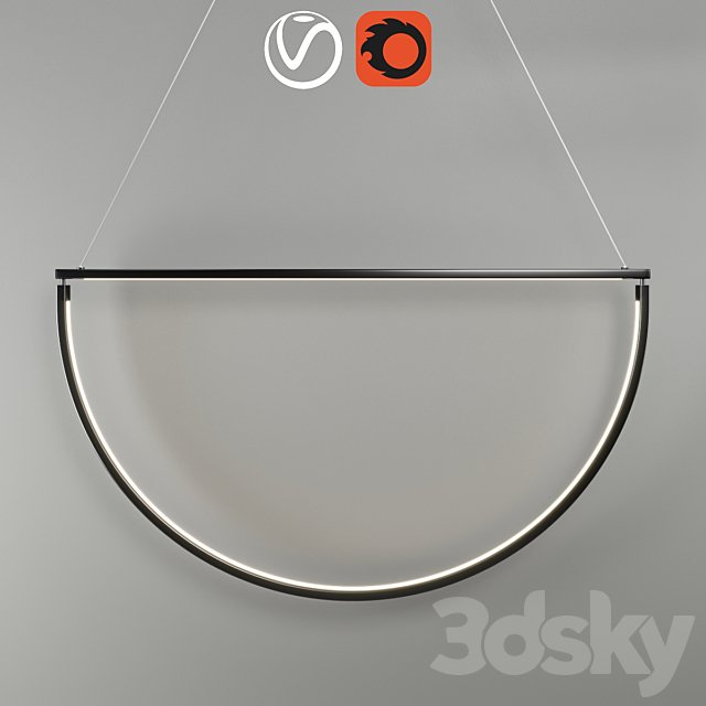 Chandelier AlexAllen Studio Chord 48 "