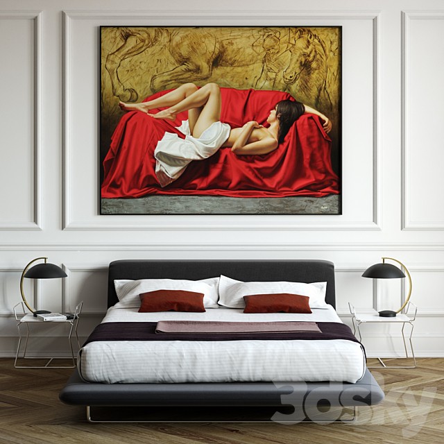 B&B ITALIA Siena bed