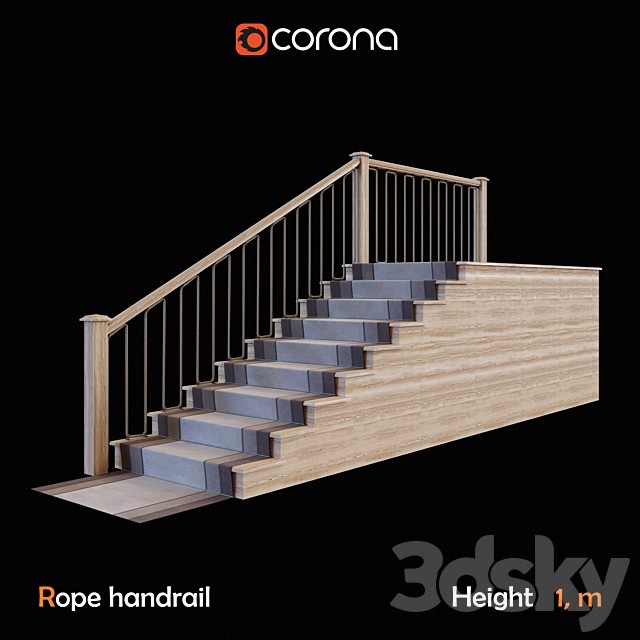 Rope handrail 2