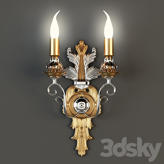 Classic wall Light Gold