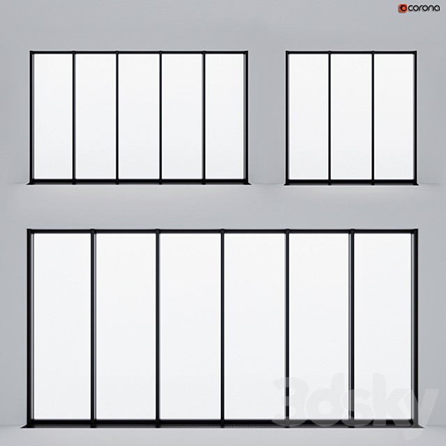 Panoramic glazing