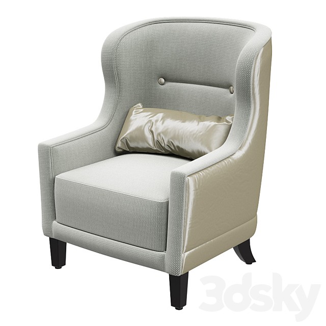 Classic chair with cushion
