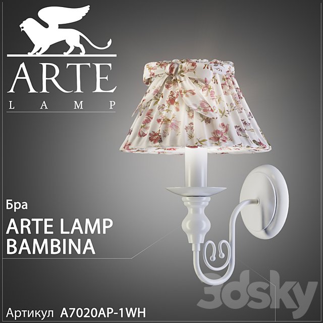 Sconce Arte lamp Bambina A7020AP-1WH