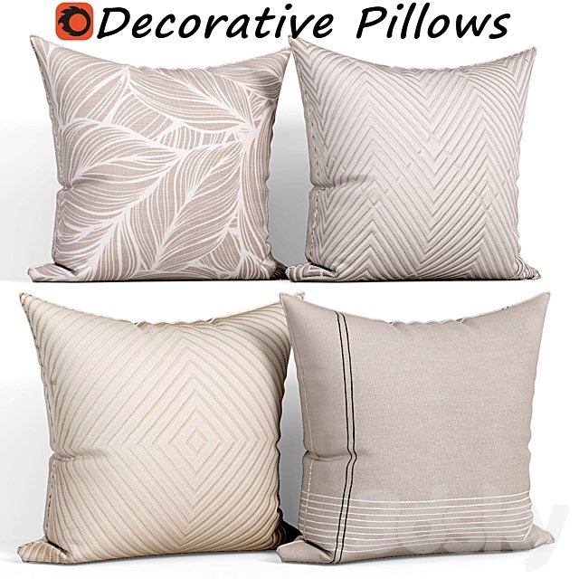 Decorative pillows set 116