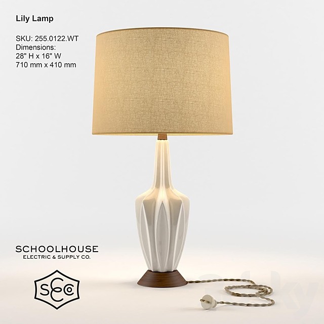 Schoolhouse Electric - Lily Lamp