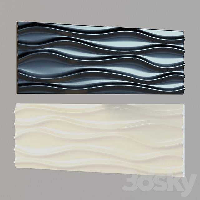 3d wave pattern
