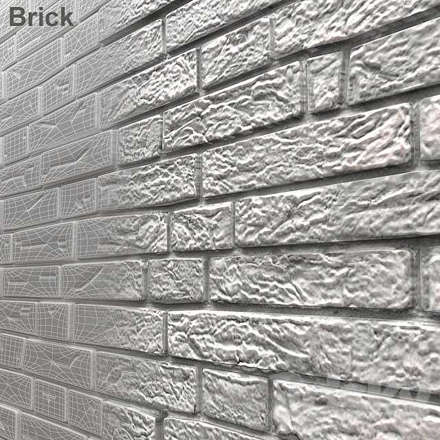 Painted brick