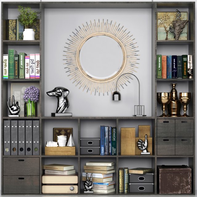 Wardrobe with decor 5