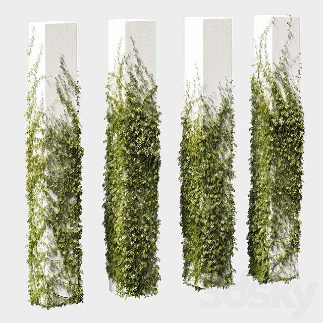 Leaves for square columns. 4 models