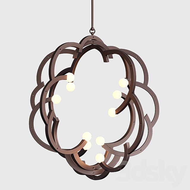 Blow pendant bronze von Roll & Hill