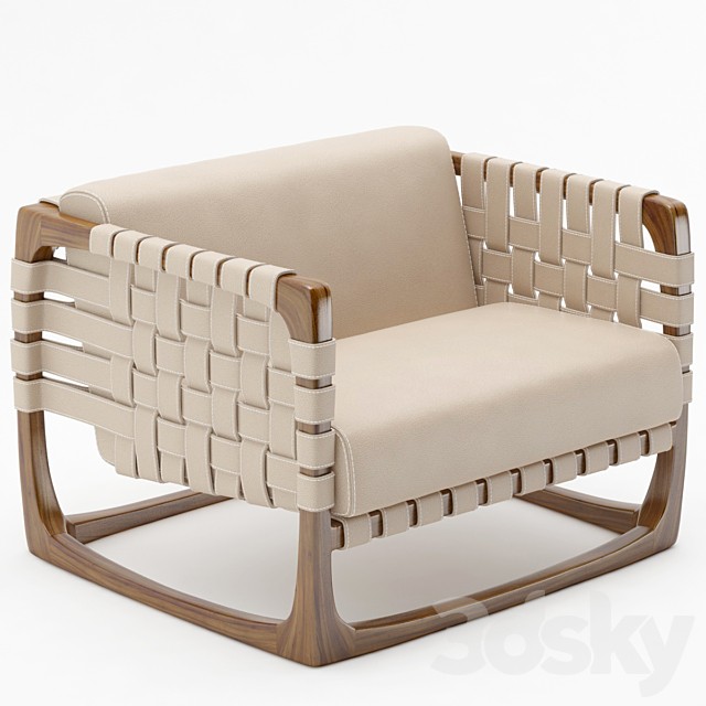 Bungalow armchair by RIVA 1920