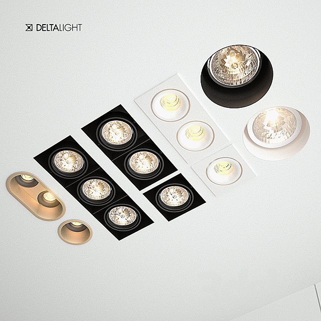 Downlights delta light 5 species
