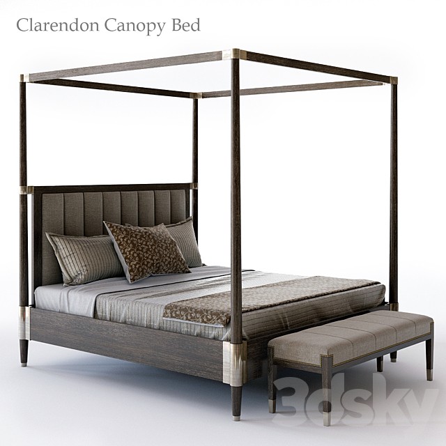 Bernhardt Clarendon Canopy Bed