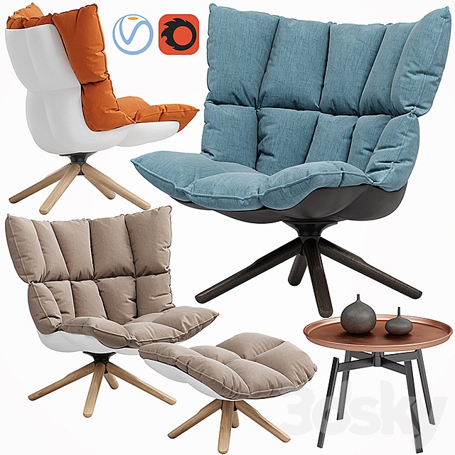 Husk armchair