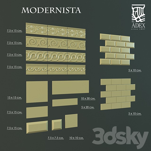 ADEX Modernista (inlay)