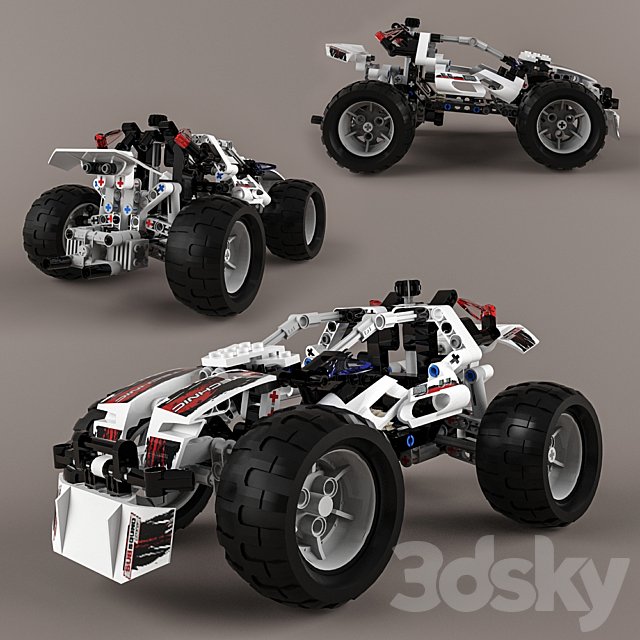Lego Technic Quad-Bike Alternative Model