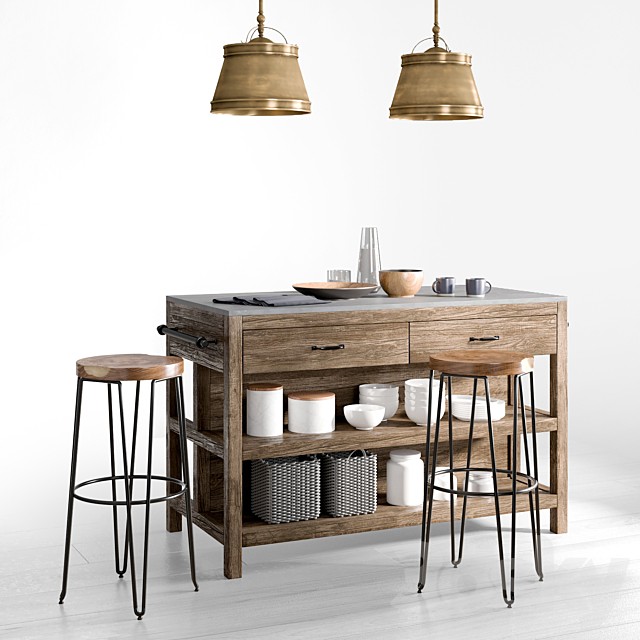 Kitchen Island 1