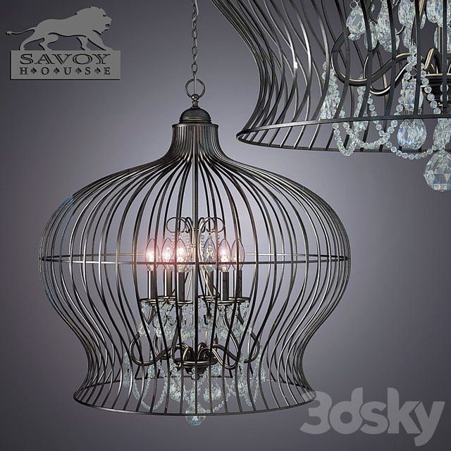 Savoy House 7-6100-6-17 Birdcage