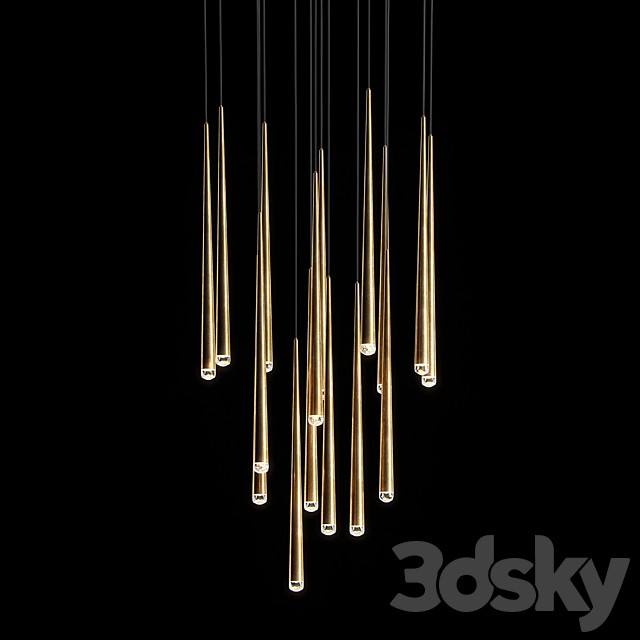 Lamp AQUITAINE ROUND CHANDELIER 18 Restoration Hardware