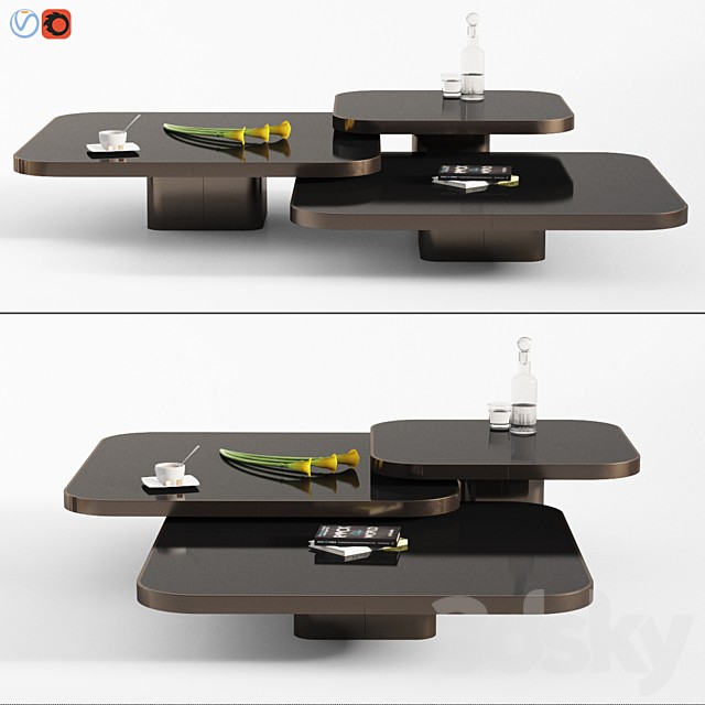 Bow Coffee Tables and Side Tables Classicon
