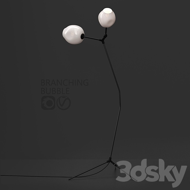 Branching Floor Lamp