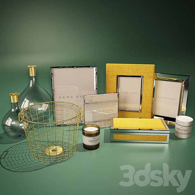 Accessories ZARA HOME and H & M HOME