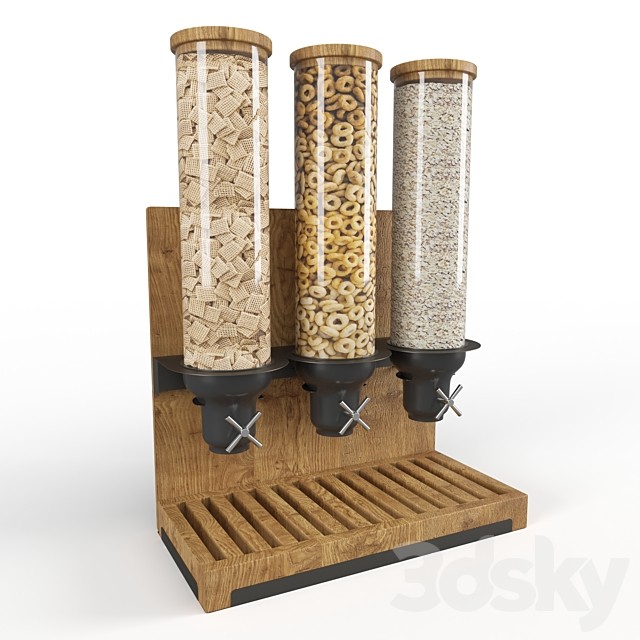 Cereal Dispencer Madera Cal-Mil