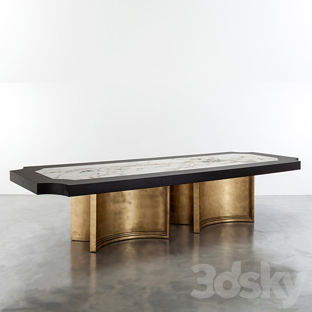 Brussels Grande Pedestal Dining Table