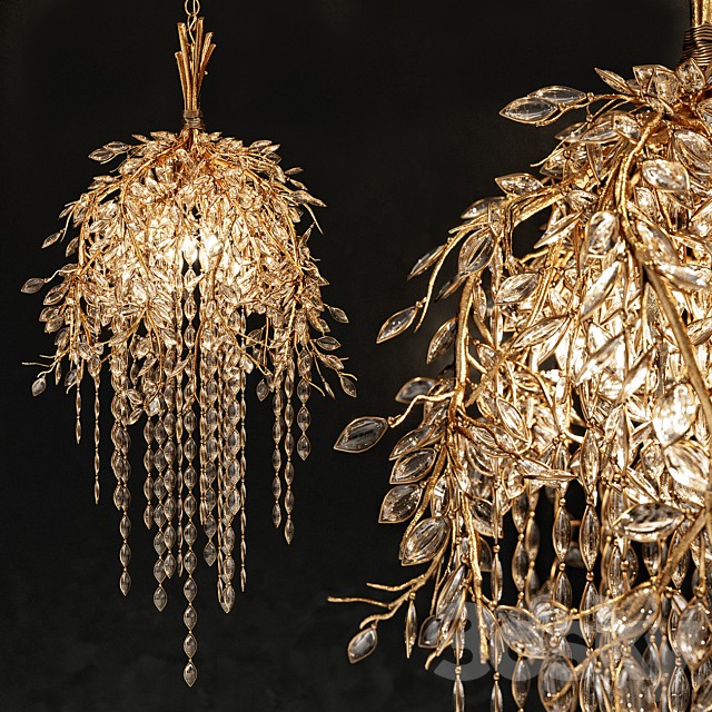 Thomas Pheasant Willow Chandelier