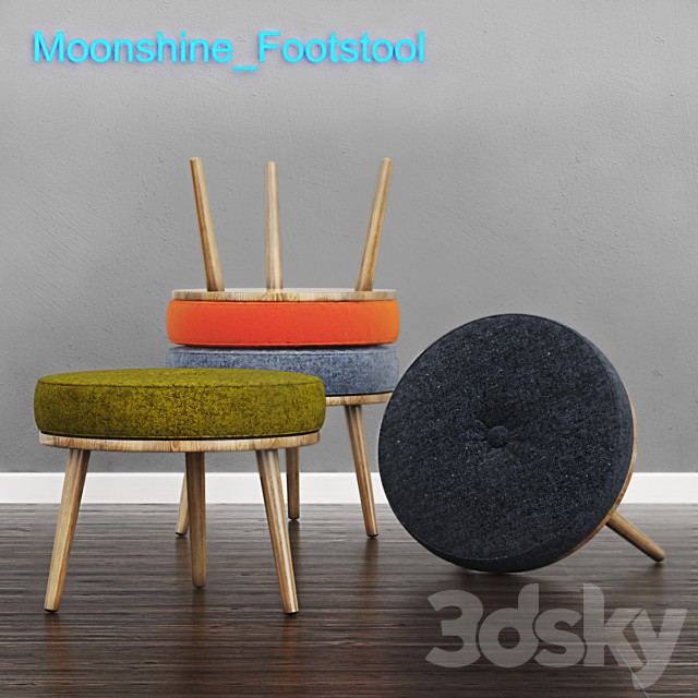 Moonshine Footstool