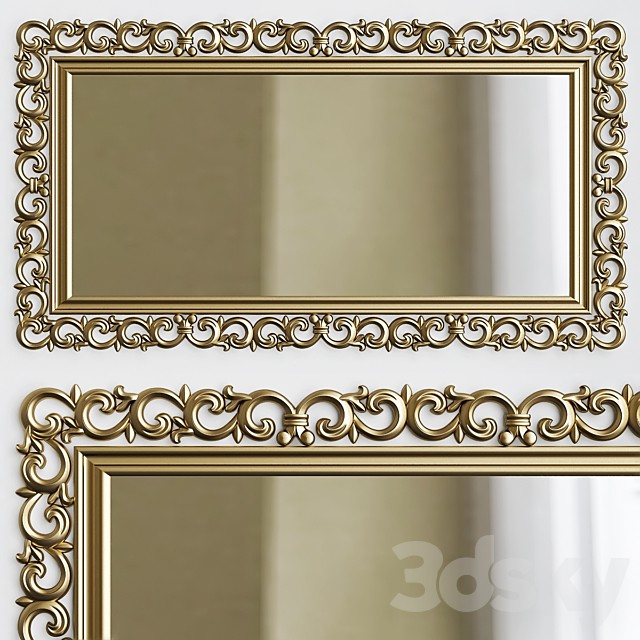 Classic frames mirror