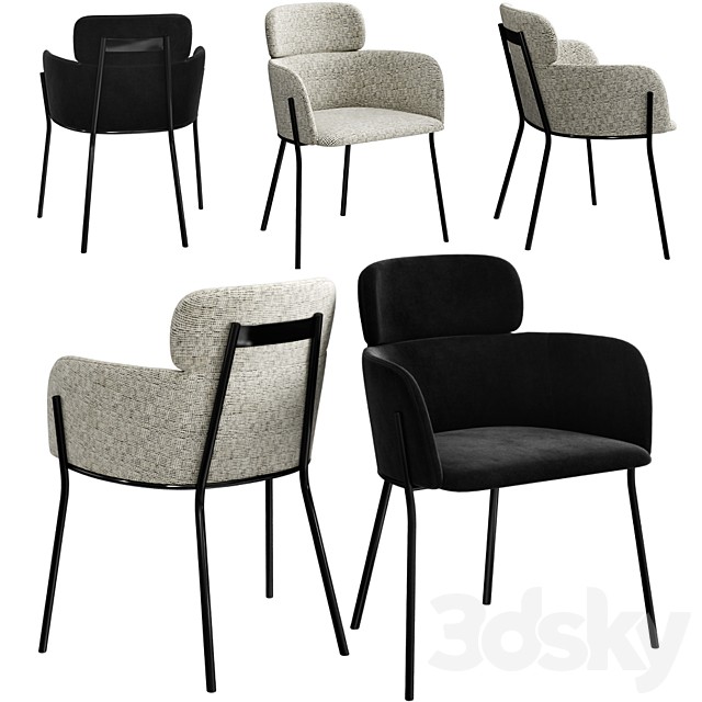 CB2 azalea chair