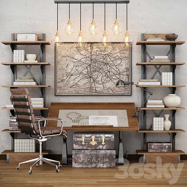 Restoration hardware cabinet decor set vol4