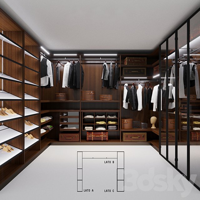 Porro closet