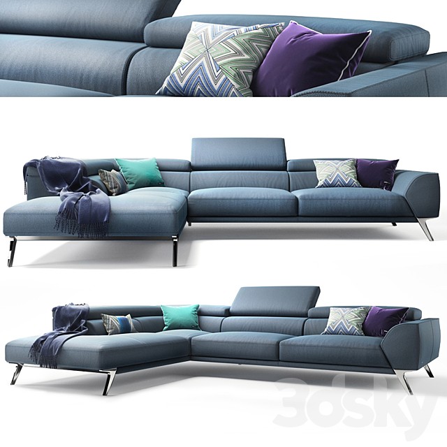 ROCHE BOBOIS PREFIXE CORNER COMPOSITION