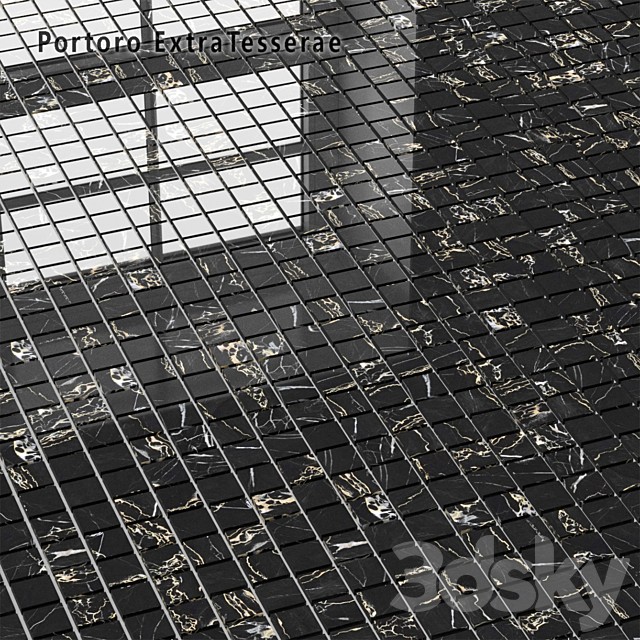 Tile Sicis SiciStone Portoro Extra Tesserae