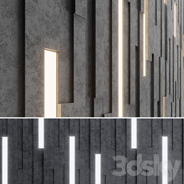 Wall Stone Stripes