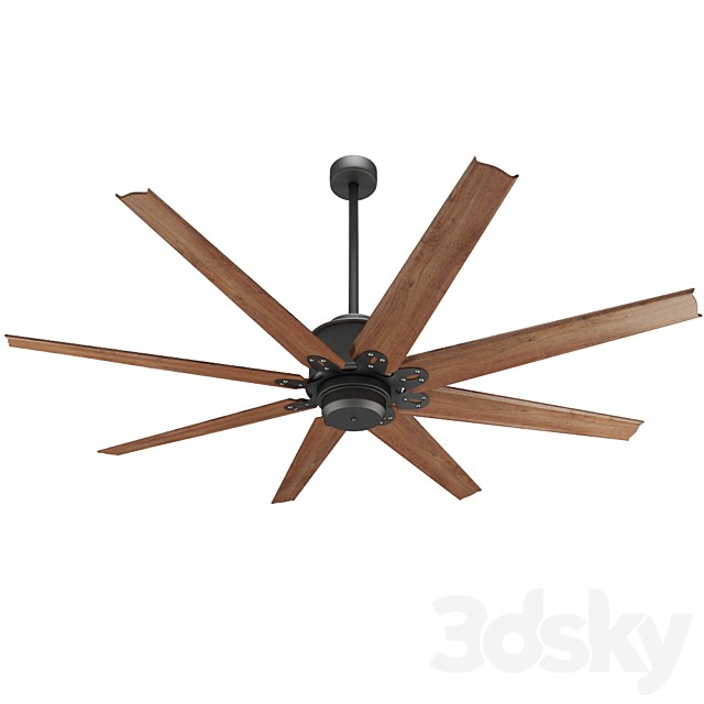 Predator English Bronze Outdoor Ceiling Fan