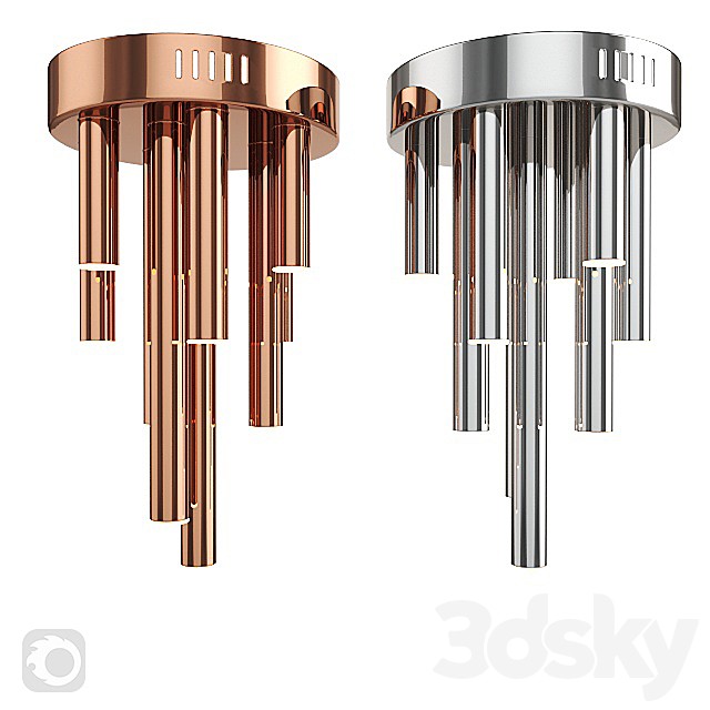 Fixture ceiling Maxlight Organic C0116, C0117.